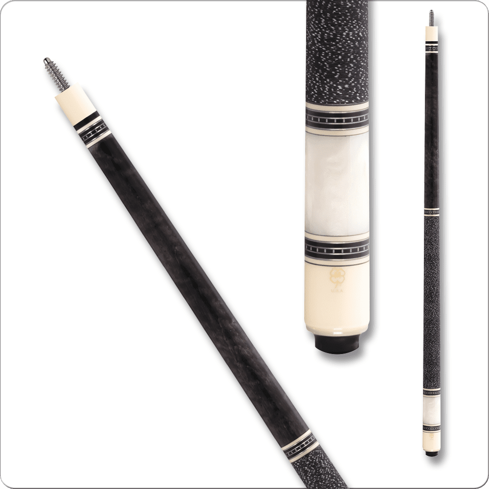 McDermott SL2 pool cue shaft and butt detail