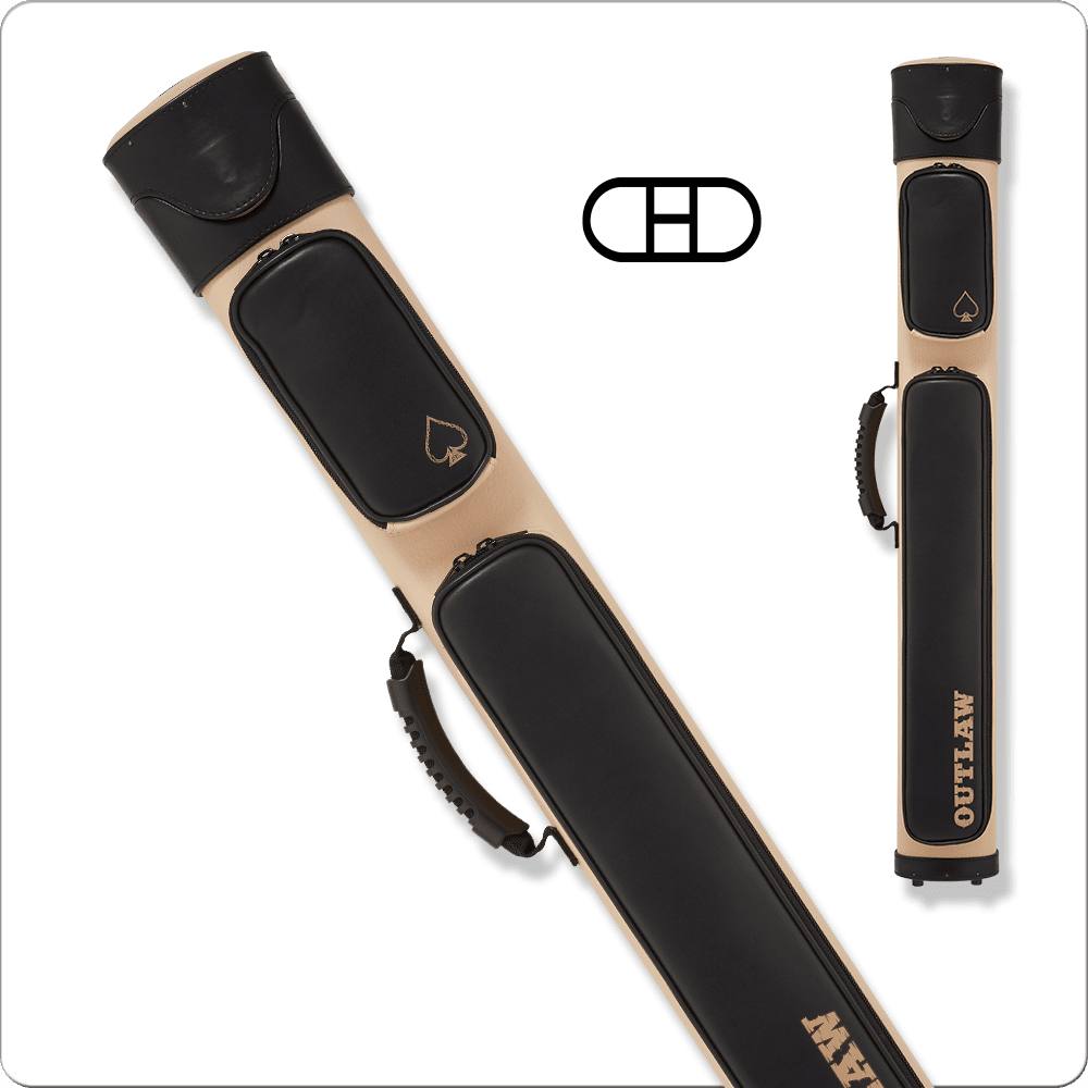 Outlaw 2x2 Case OLX22 Black pool cue case, stylish protection for your cues.