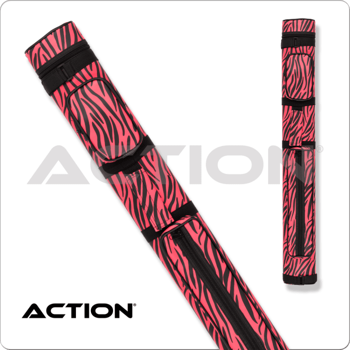 Action Print ACPS22 2x2 Hard Case - Pink Zebra
