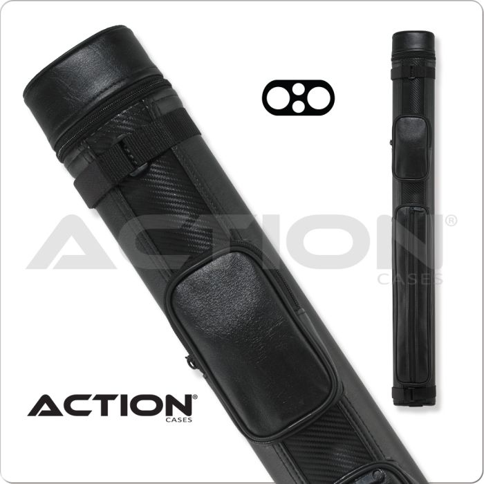 Action 2x2 Ballistic Hard Cue Case ACN22