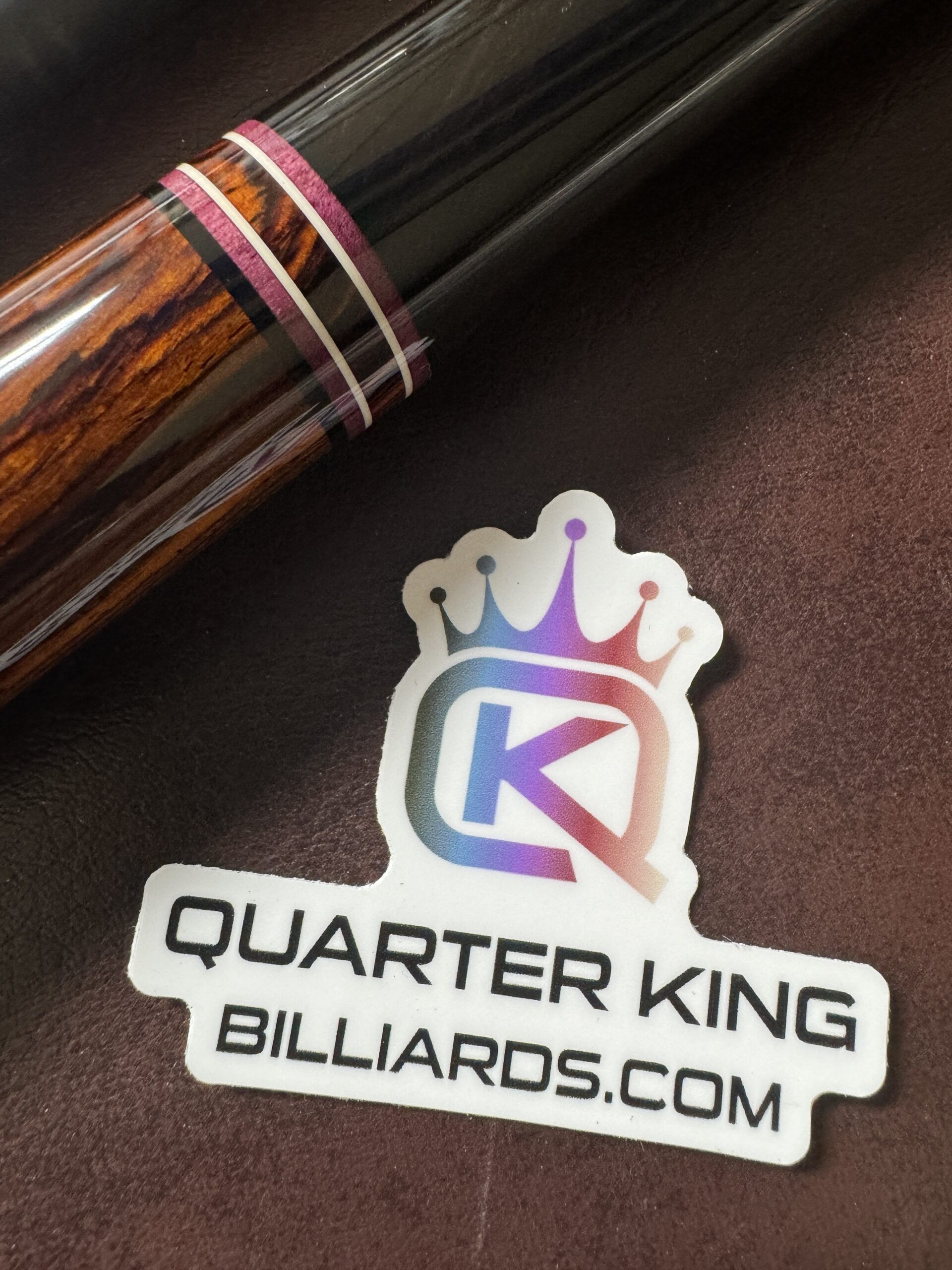 Jacoby Custom Cue -Curly Koa, Padauk, Tulipwood - Image 13