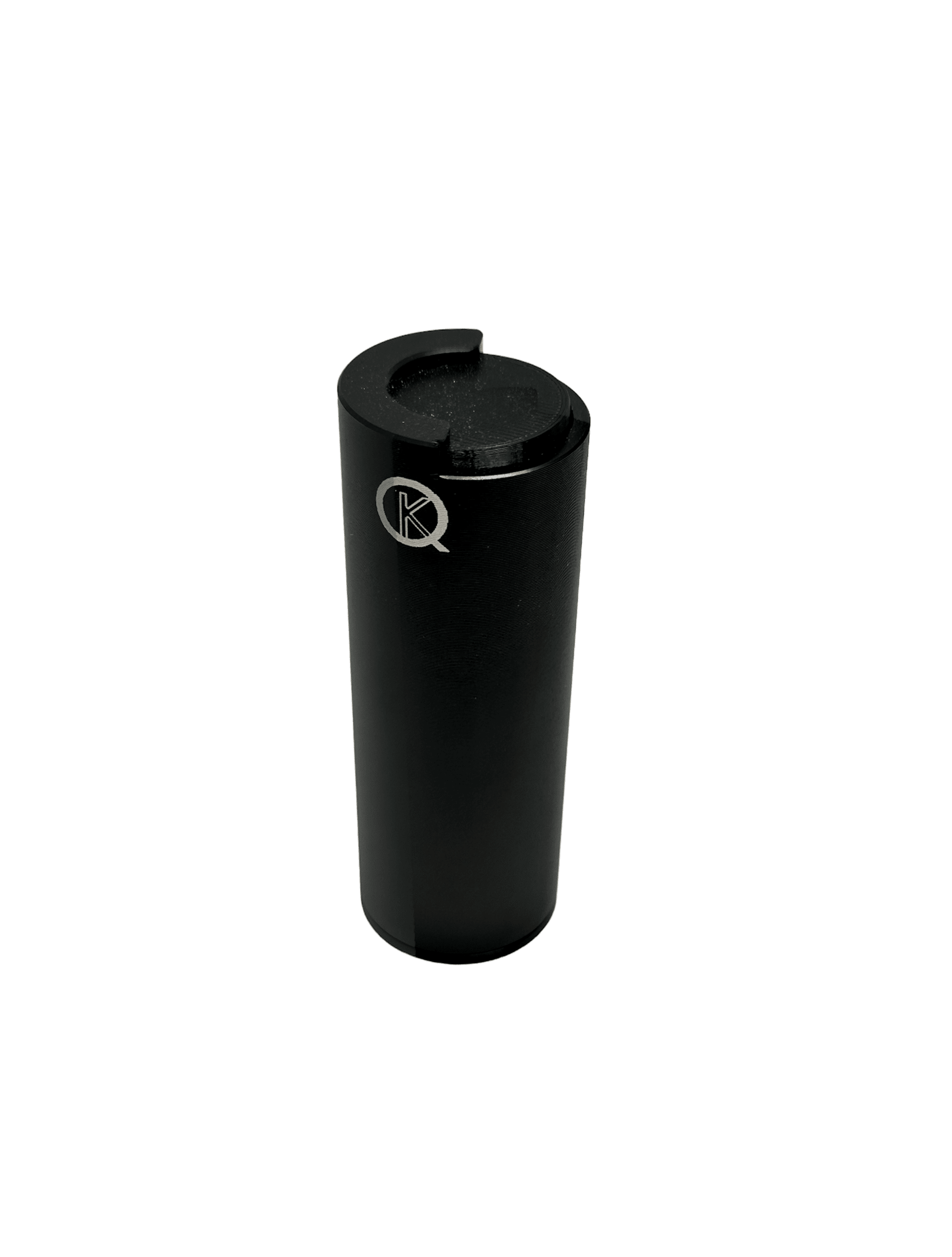 Black Aluminum Quarter Holder