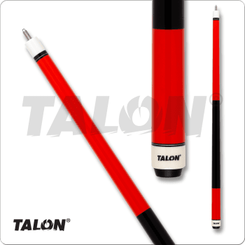 Talon TL07 Tangerine starter pool cue, red and yellow design