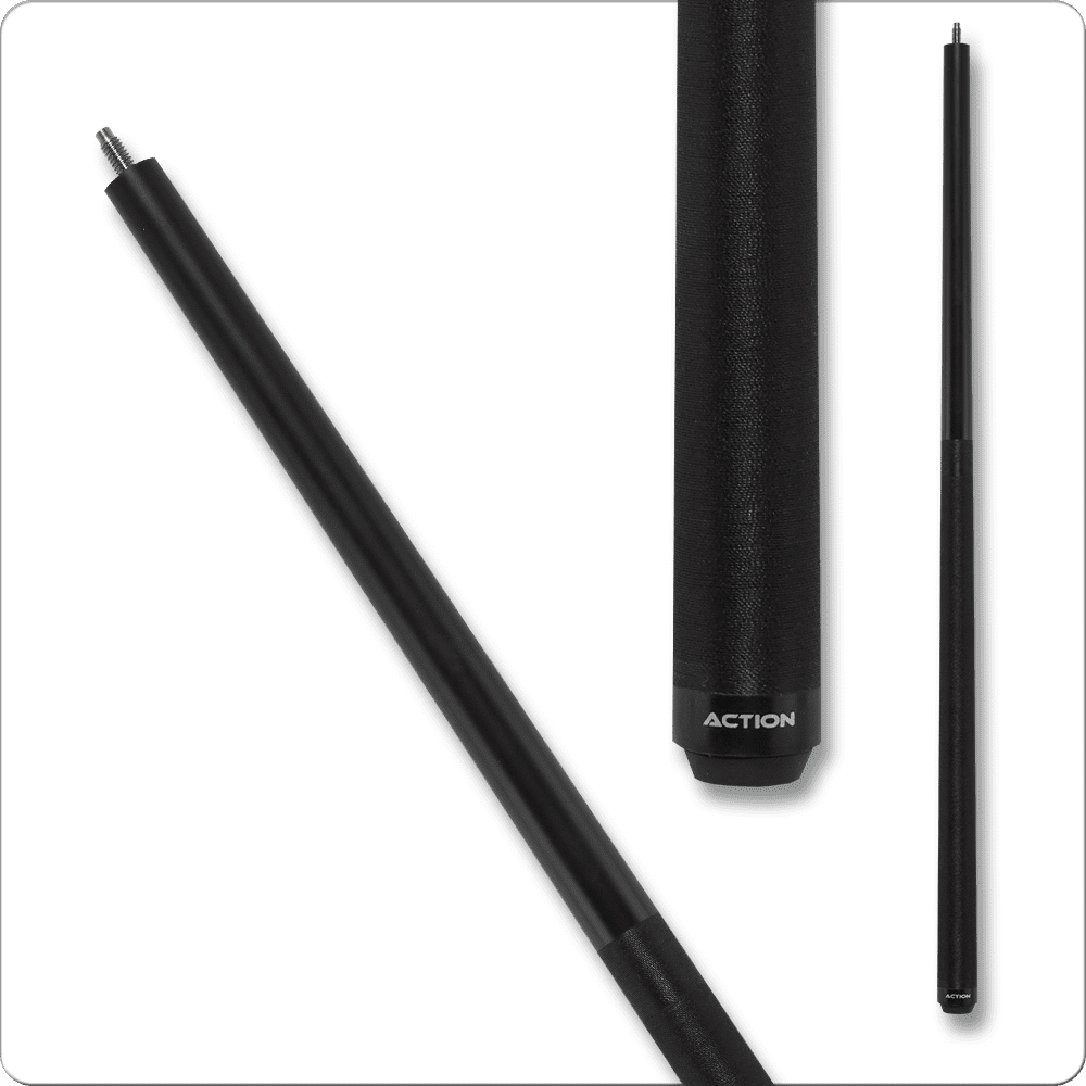 Action Break Heavy Cue, black pool cue with Action logo detail.