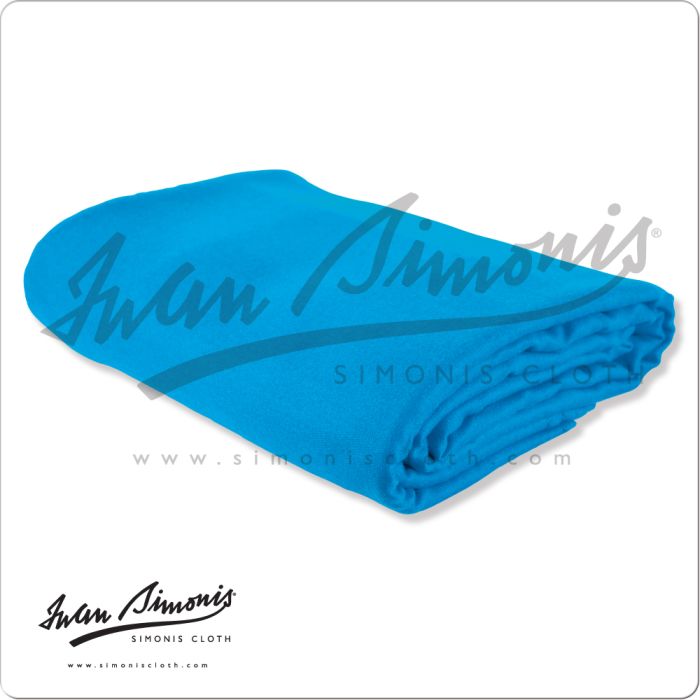 Simonis Tournament Blue pool table felt cloth, premium billiard cloth option