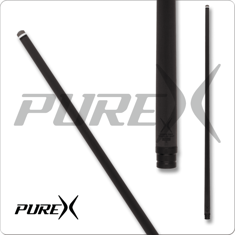 Pure X HXTCF2 carbon fiber break/jump shaft, 14mm phenolic tip, Turbo-Lock joint