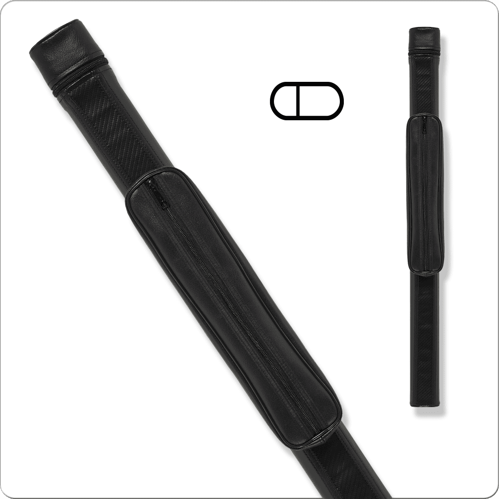 Action 1x1 Ballistic Hard Cue Case - Long Pouch ACNP11