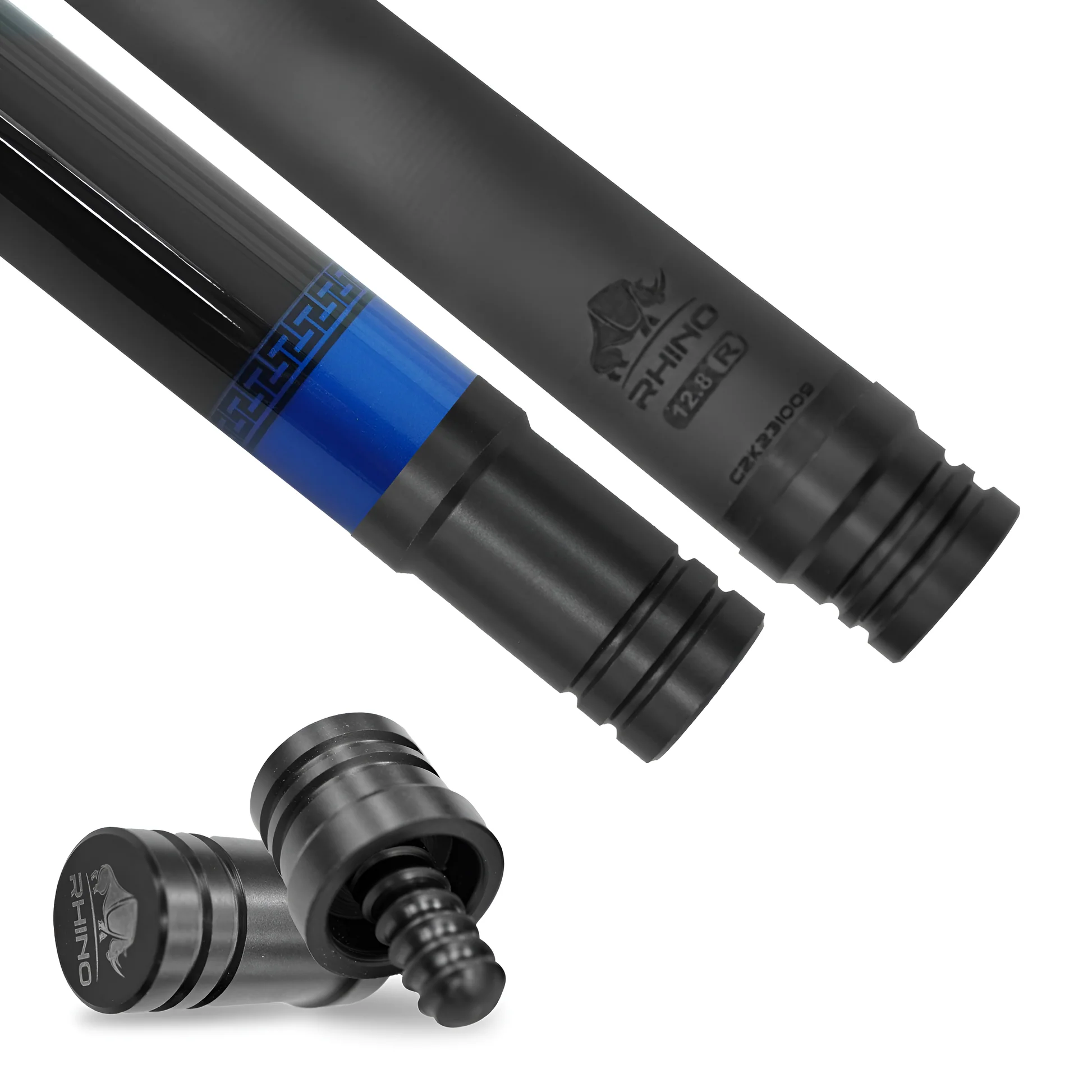 Rhino Eclipse Pool Cue - Blue (Radial Joint)