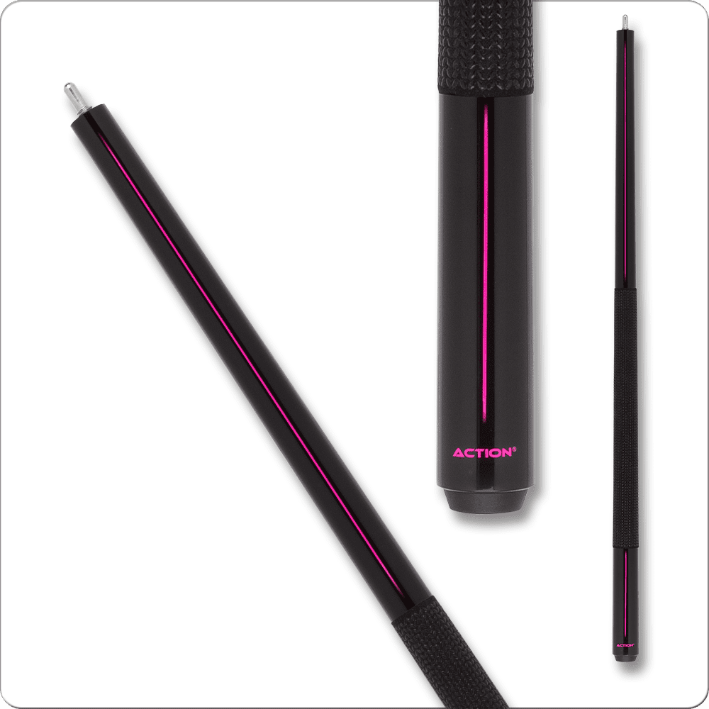 Action ABK10 Pink Stripe Break Cue - 25oz