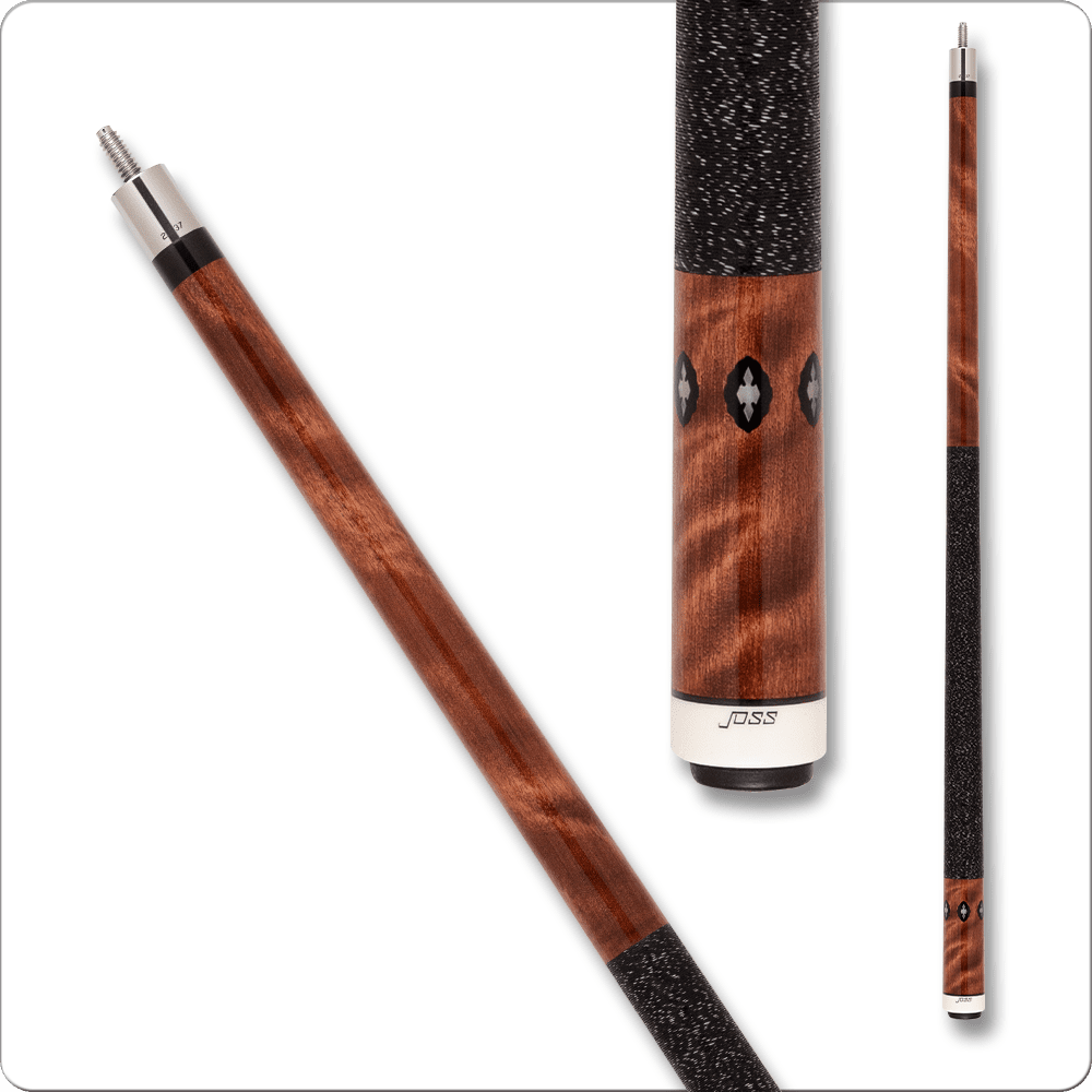 Joss JOS01 cue pool stick with wood grain and black accents