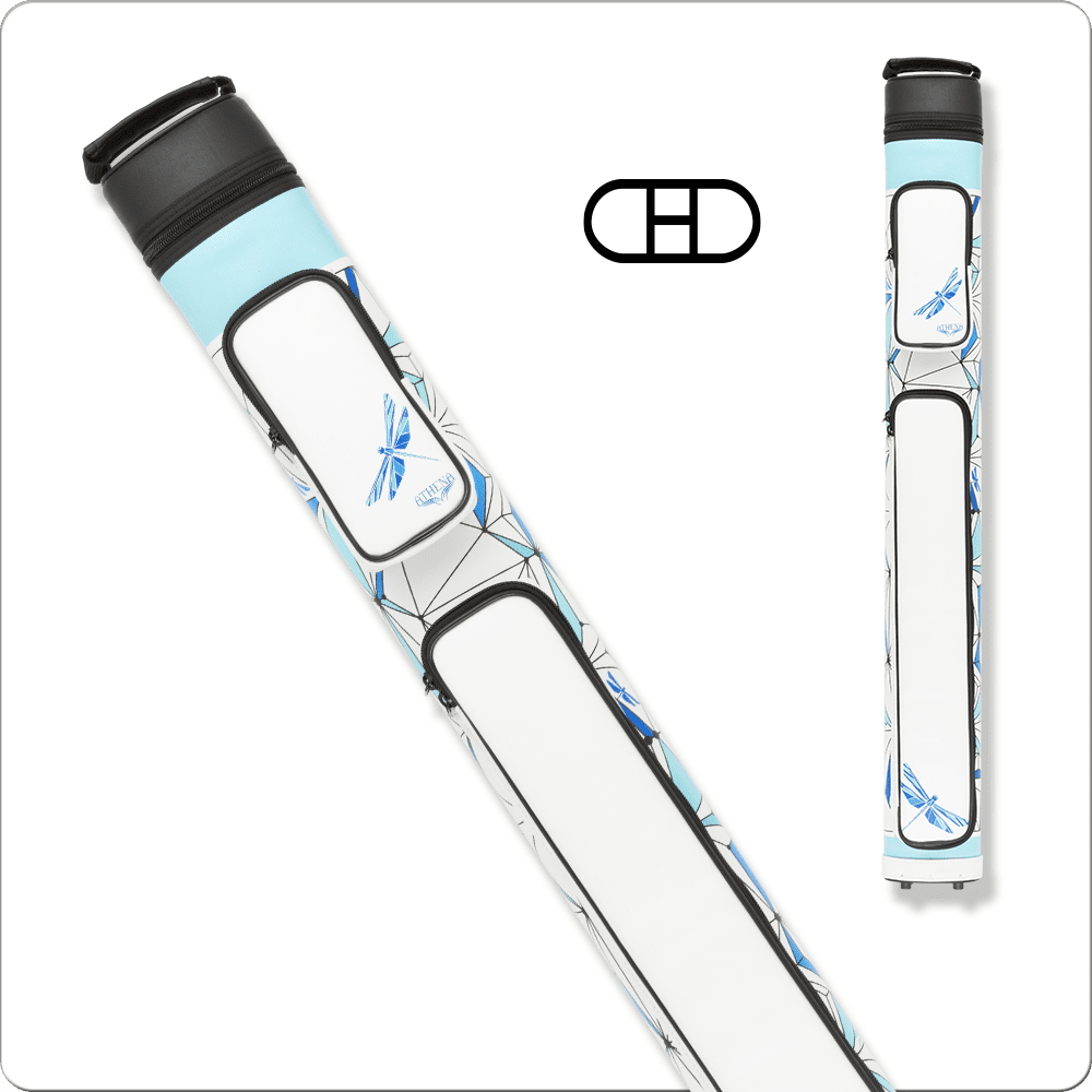 Athena 2x2 hard cue case ATHC19 billiard case detail