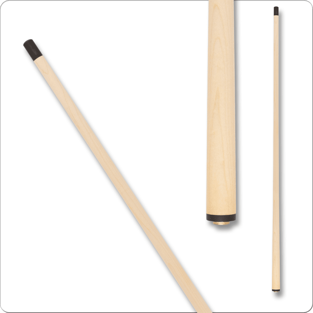 Eight Ball Mafia EBMBK02XS break cue shaft with a sleek design, featuring a smooth maple finish and a black tip, showcased for sale at Quarter King Billiards.
