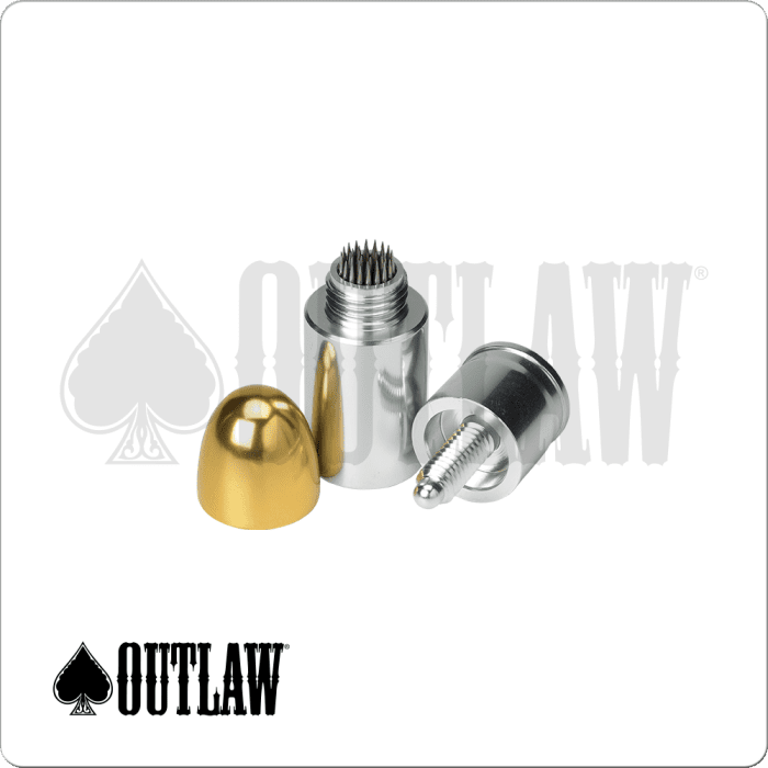 Outlaw JPOL joint protector and tip tool for pool cue protection