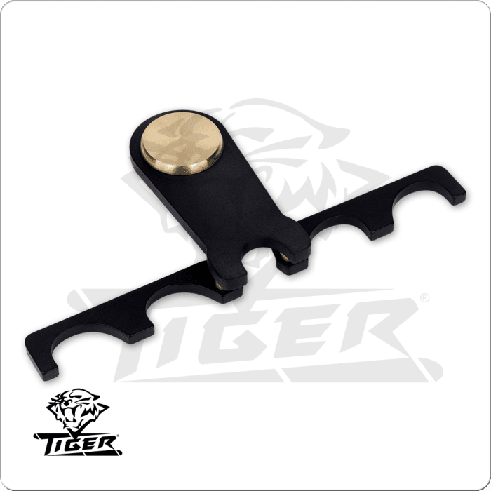 Tiger QHTP5 5-cue pool cue holder with paw design