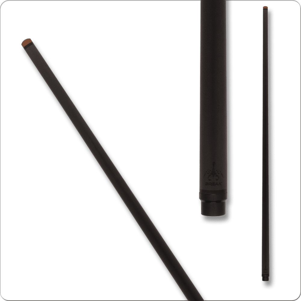 Carbon fiber pool cue shaft, Scorpion SCOCF break shaft design.