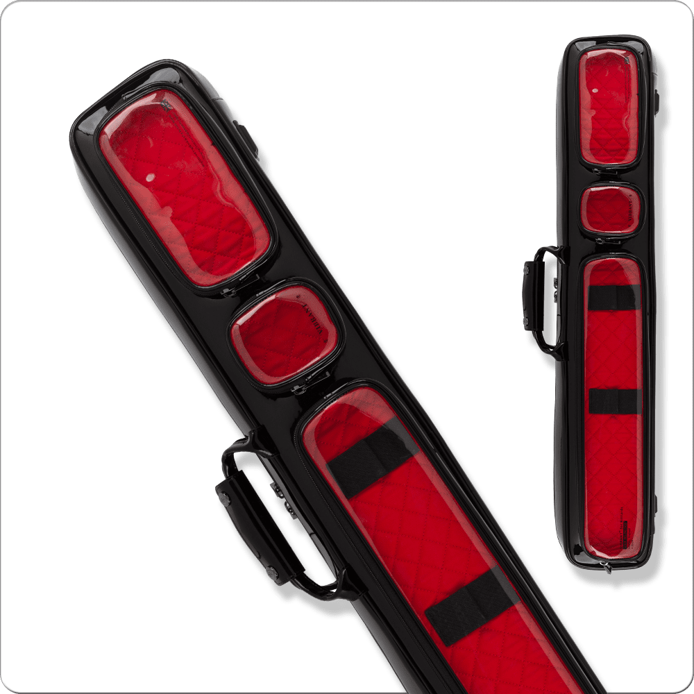 Lizard Pool Cue Case, 3×5, Black