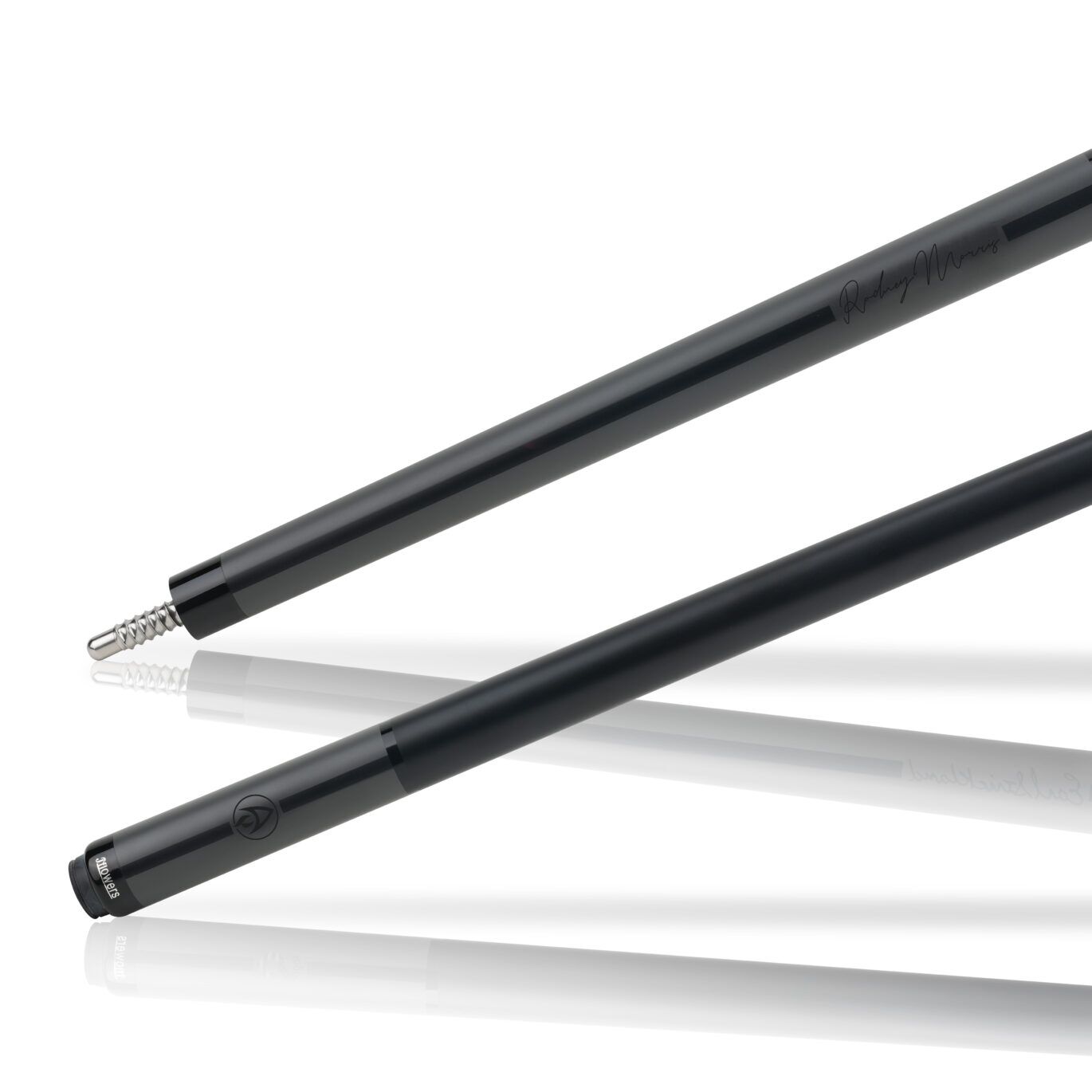 JFlowers Rodney Morris Legends Cue - Grey, No Wrap - Image 2