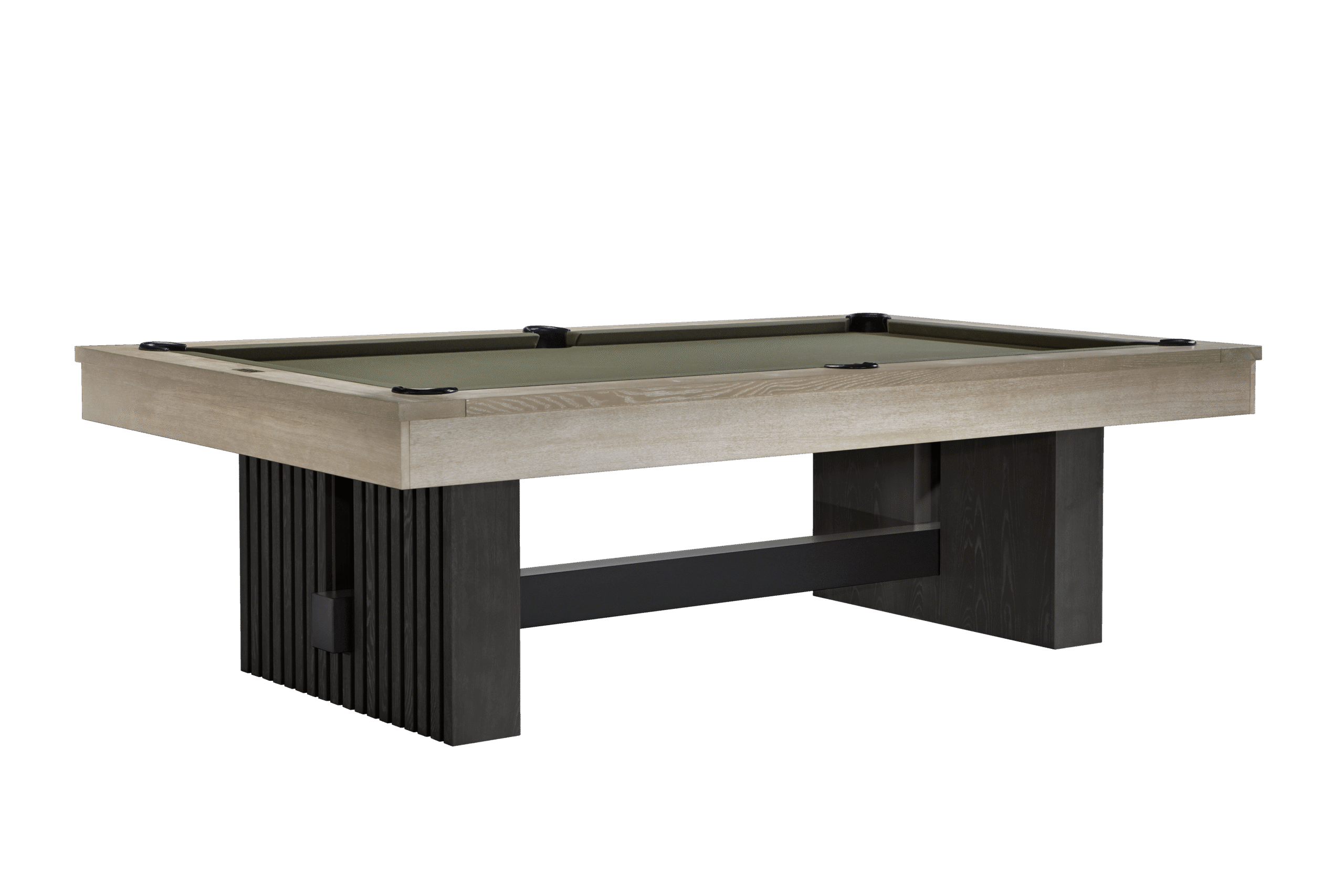 American Heritage Vancouver 8' Pool Table (Natural Ash & Black Ash)