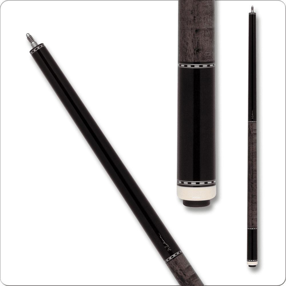 Pechauer JP25R04 Pro Series cue, handcrafted pool cue with decorative inlays